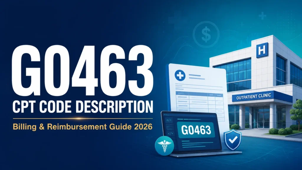 G0463 CPT Code Description