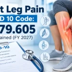 Left Leg Pain ICD 10 Code