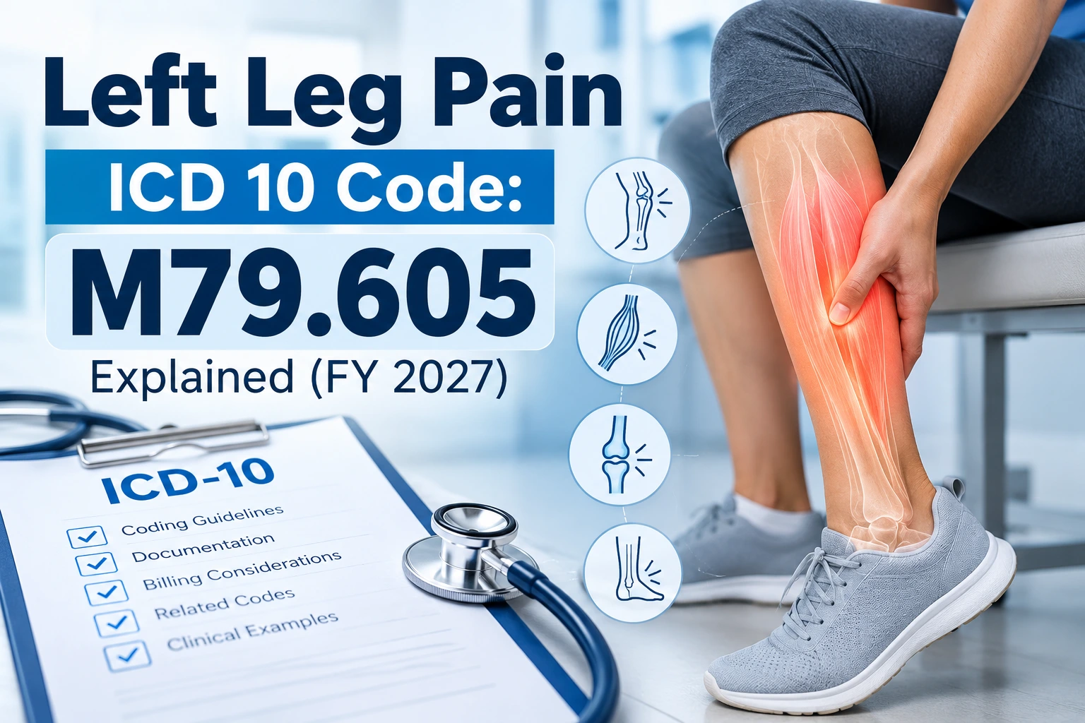 Left Leg Pain ICD 10 Code