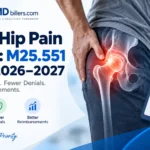 right Hip Pain ICD 10