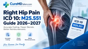right Hip Pain ICD 10